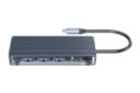 هاب USB هاب USB-C اوریکو 6 پورت مدل WB-6TS از نمای کناری