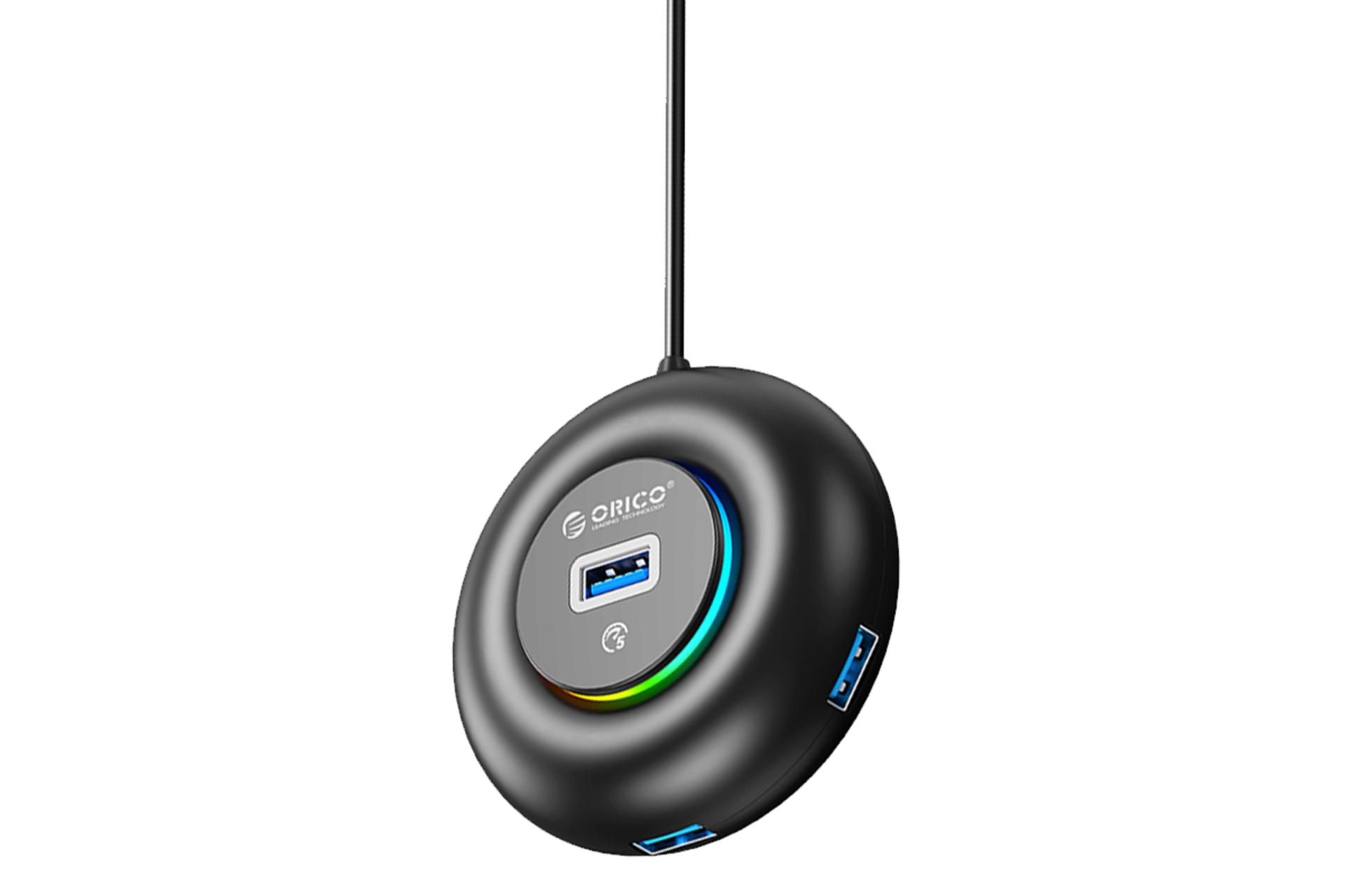 هاب USB هاب USB-C اوریکو 4 پورت مدل YXR2-C3 رنگ مشکی