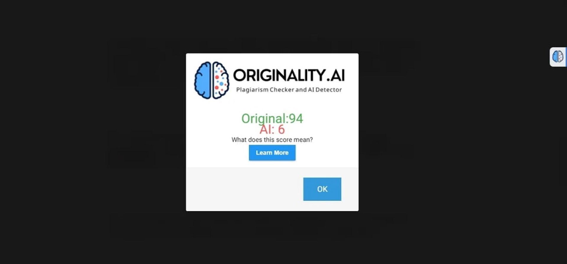 ابزار تشخیص متنی هوش مصنوعی originality ai