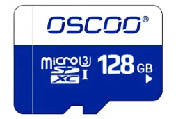 کارت حافظه اسکو microSDHC با ظرفیت 128 گیگابایت مدل Blue UHS-I U1 کلاس 10