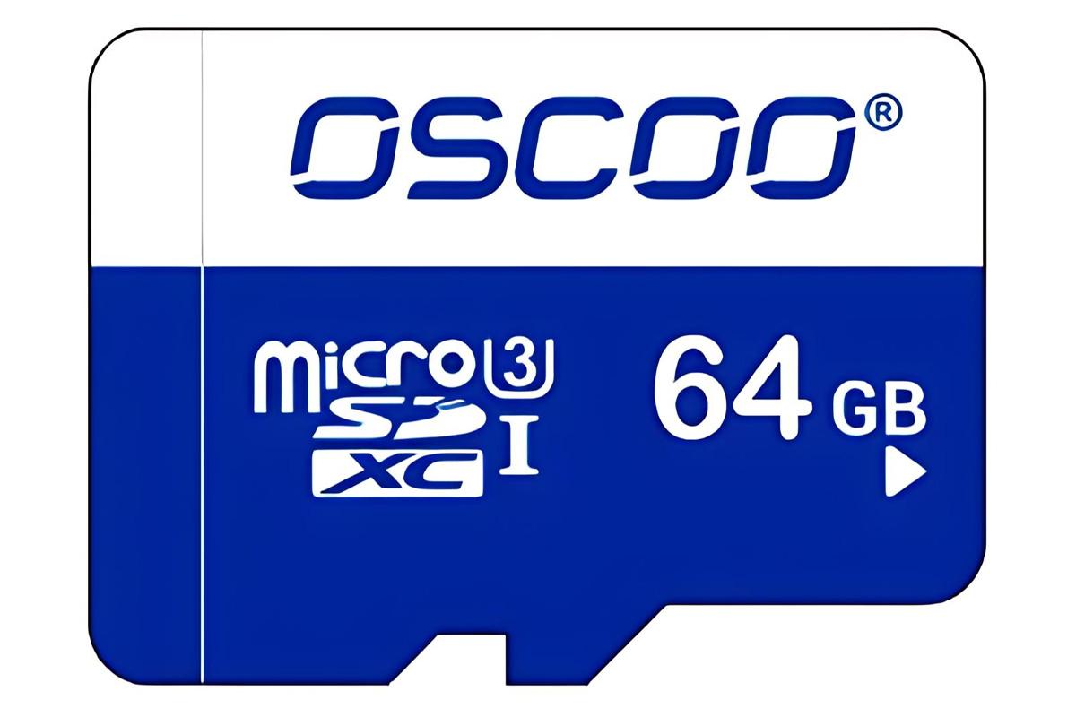 کارت حافظه اسکو microSDHC با ظرفیت 64 گیگابایت مدل Blue UHS-I U1 کلاس 10