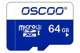 کارت حافظه اسکو microSDHC با ظرفیت 64 گیگابایت مدل Blue UHS-I U1 کلاس 10