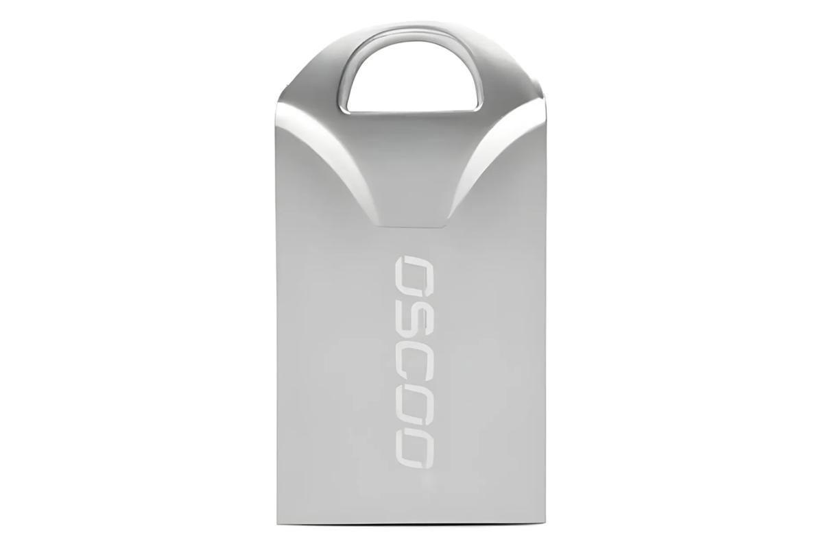 فلش مموری اسکو مدل R007 Virgo ظرفیت 32 گیگابایت USB 2.0 رنگ نقره ای