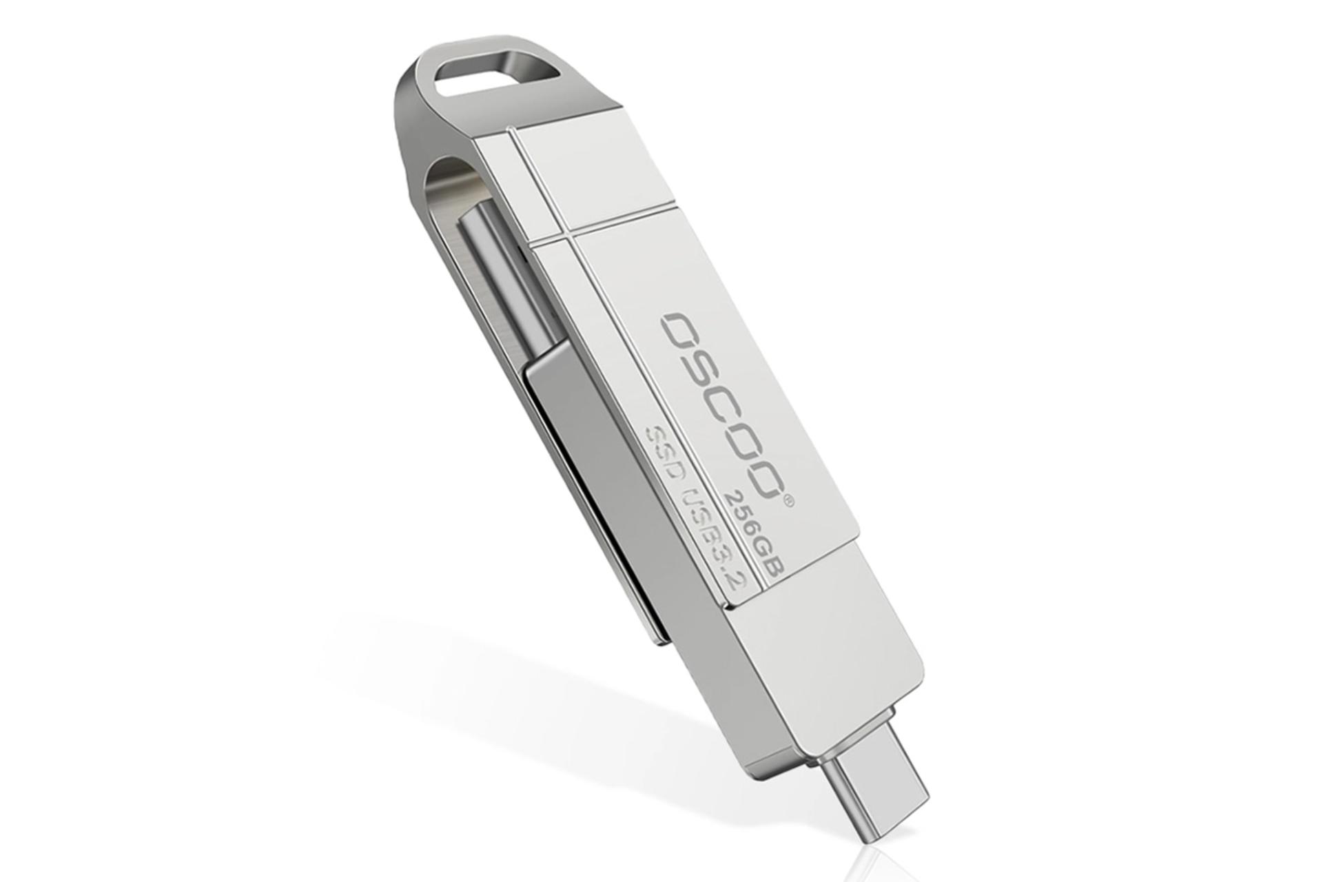 اس اس دی اسکو OSCOO SU001 USB 3.2 Gen 1 256GB از نمای کناری