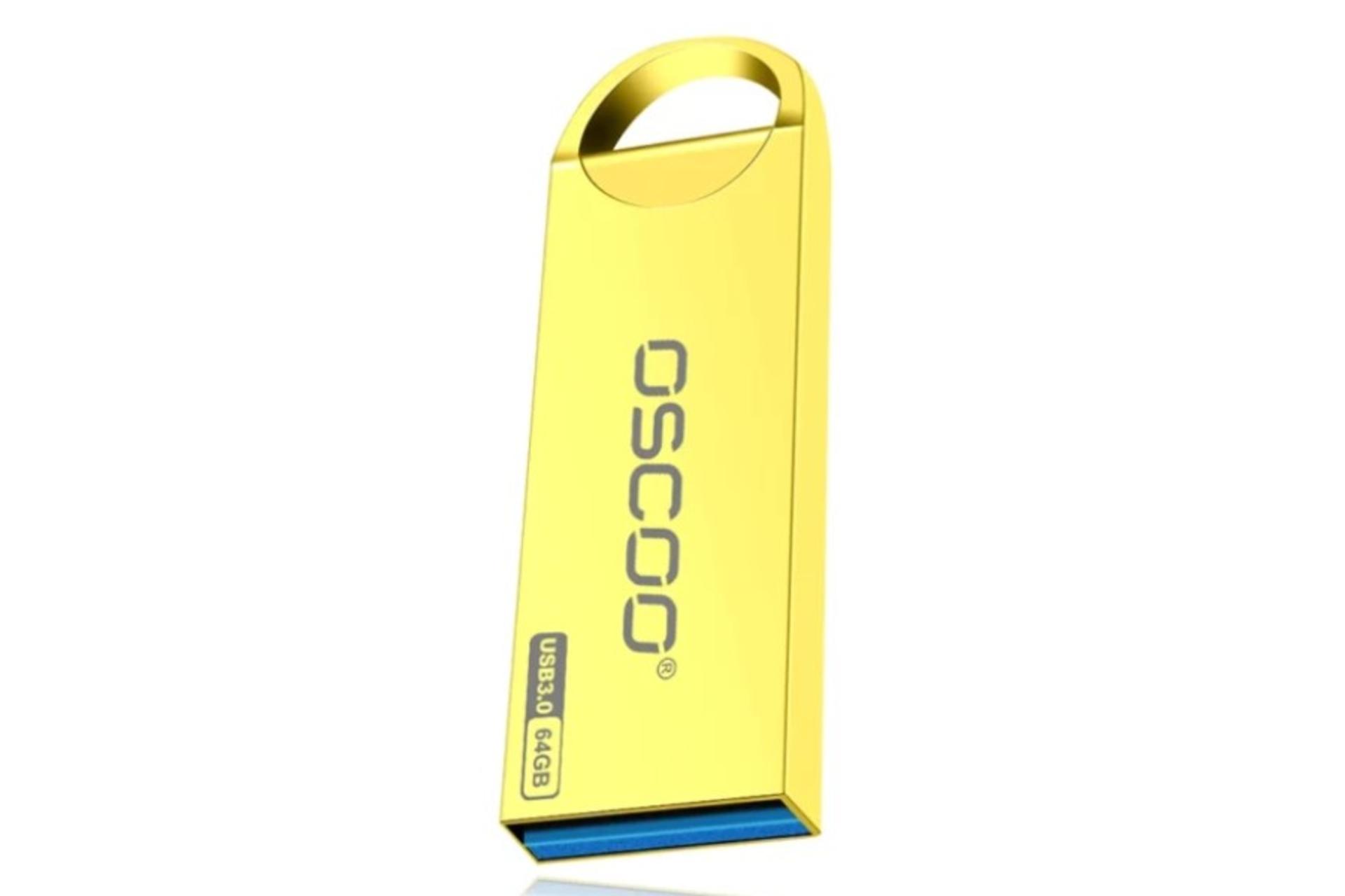 نمای جانبی فلش مموری اسکو مدل Taurus K002 ظرفیت 64 گیگابایت USB 3.2 Gen1