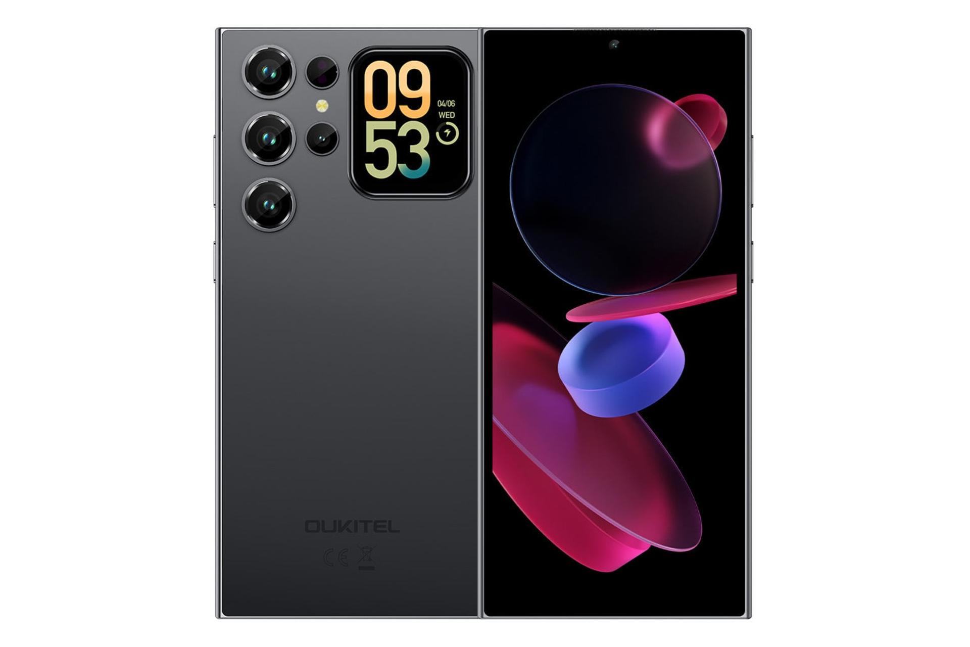 پنل جلو و پشت گوشی موبایل اوکیتل Oukitel C62 مشکی