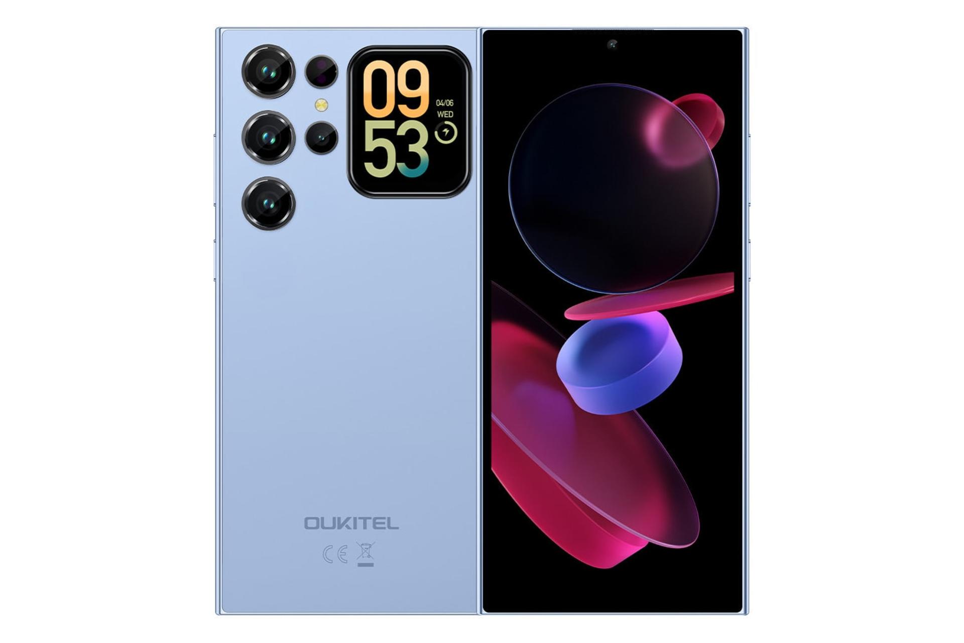 پنل جلو و پشت گوشی موبایل اوکیتل Oukitel C62 آبی