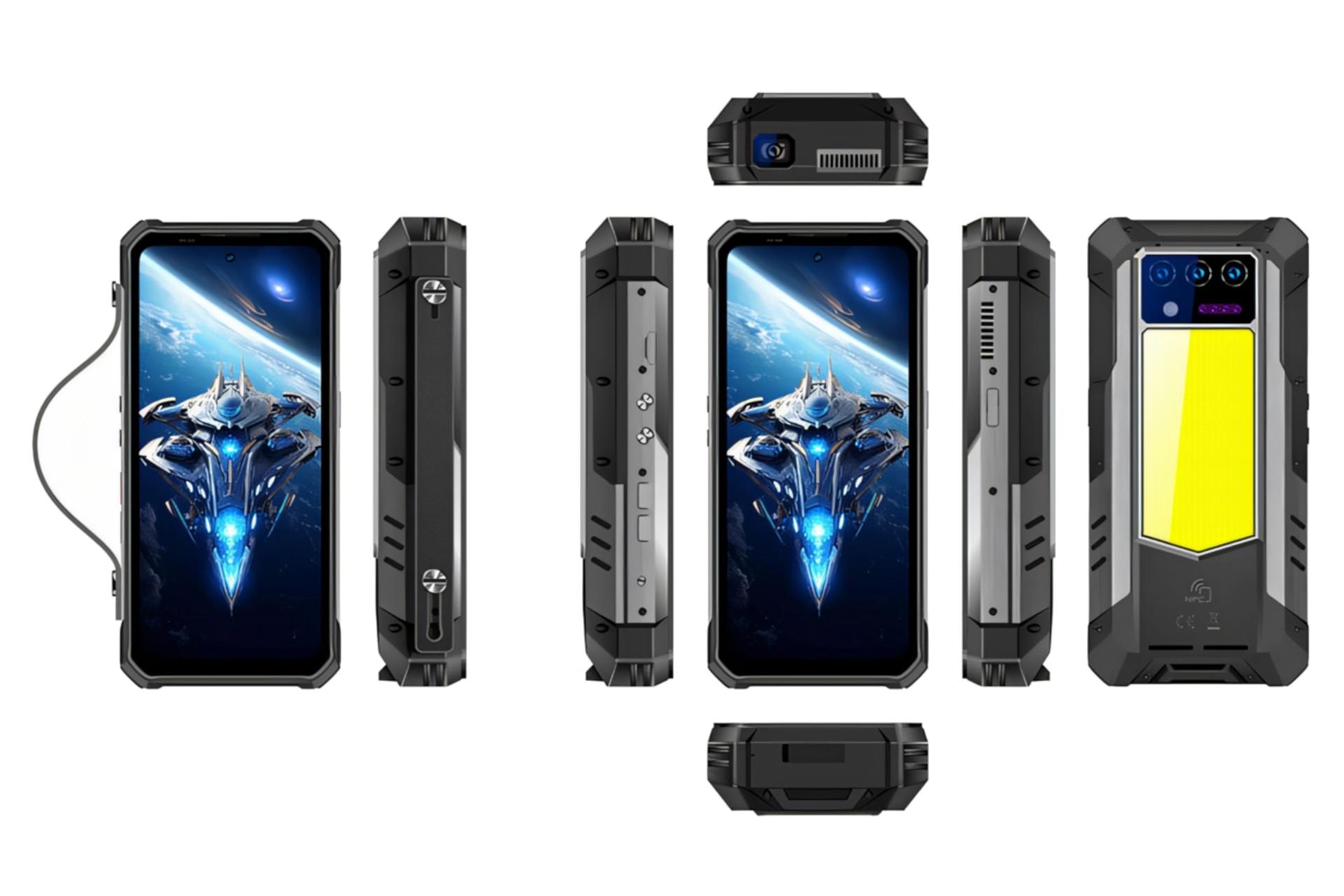 گوشی موبایل اوکیتل Oukitel WP100 Titan از تمام زوایا