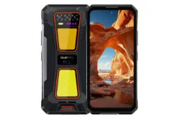 پنل جلو و پشت گوشی موبایل اوکیتل WP58 پرو مشکی و نارنجی / Oukitel WP58 Pro