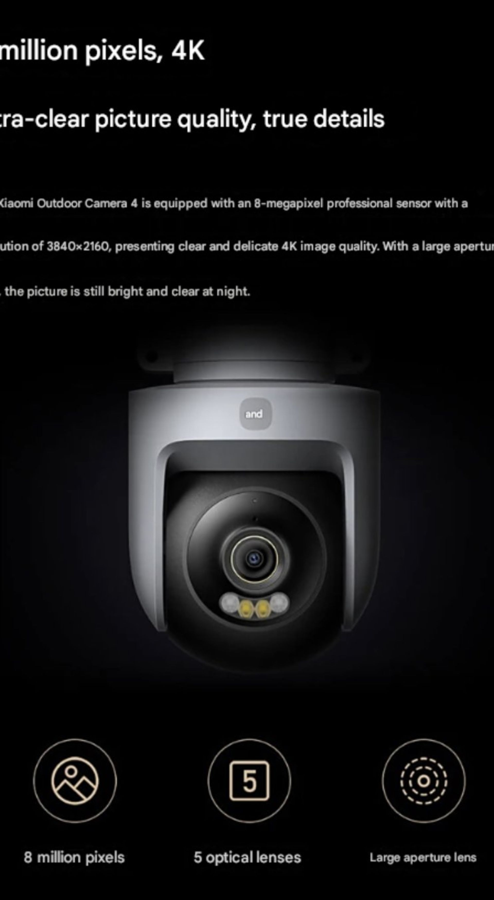 دوربین شیائومی Outdoor Camera 4