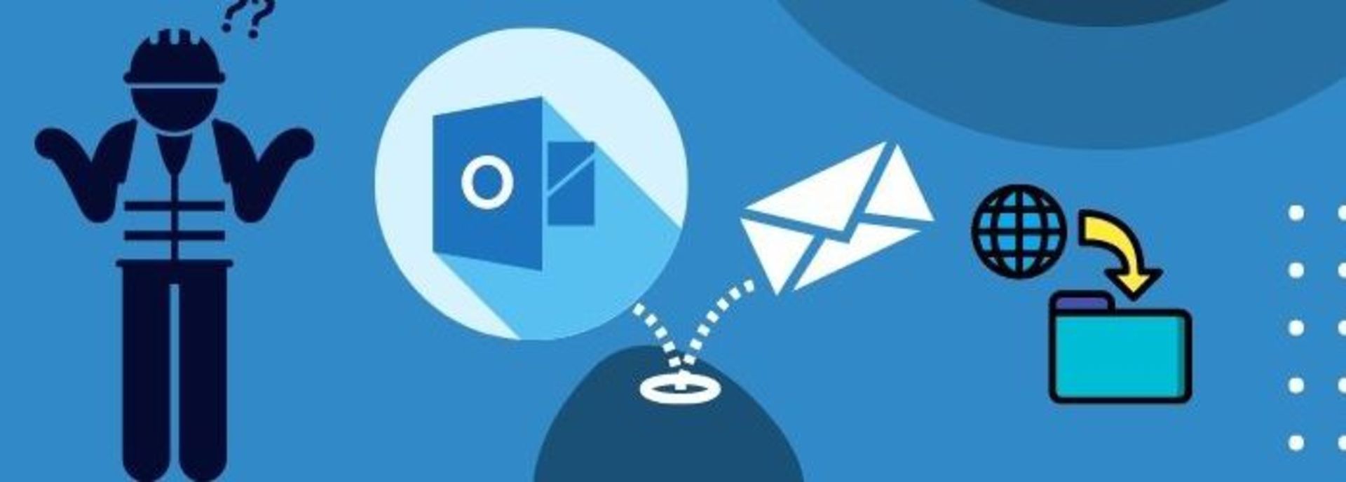 حالت آفلاین Outlook