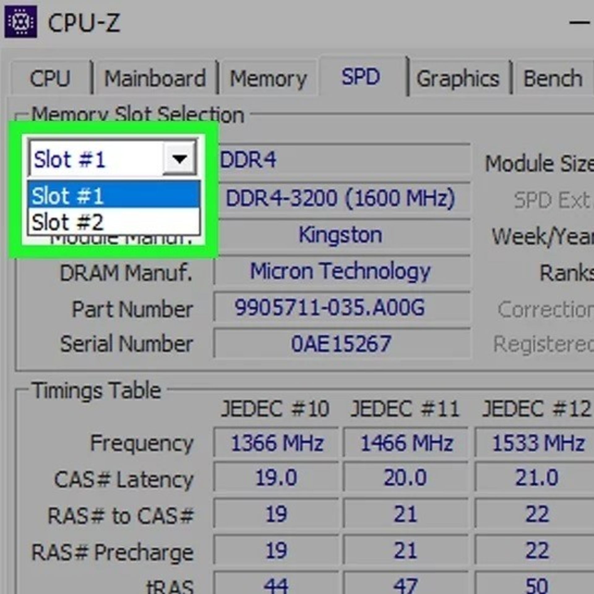 صفحه نرم افزار cpu-z