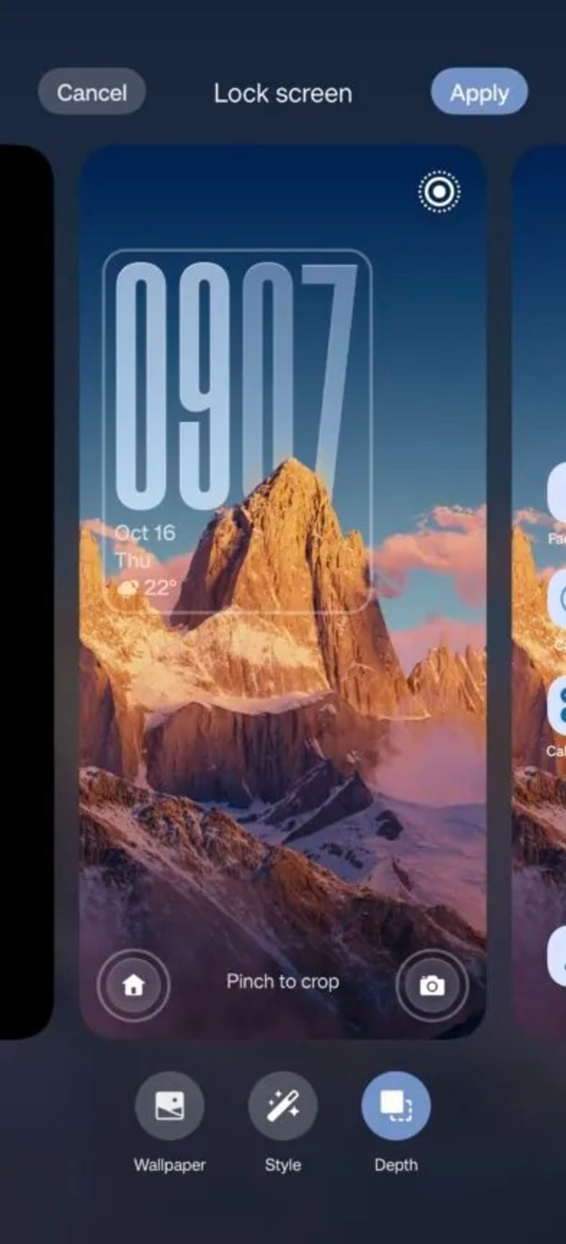 صفحه قفل رابط کاربری OxygenOS 16