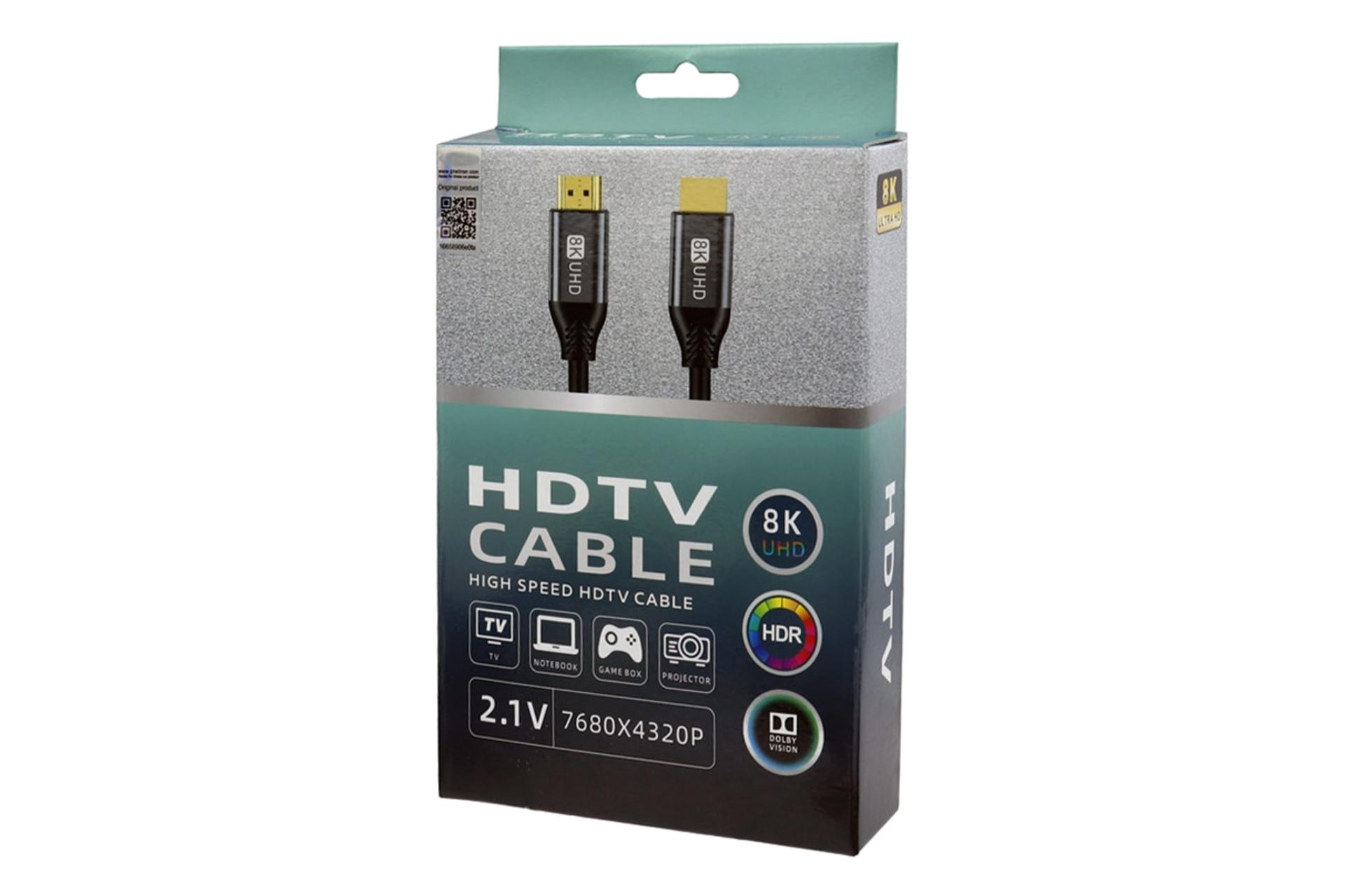 جعبه کابل HDMI پی نت P-net HDTV HDMI 2.1 8K 60Hz