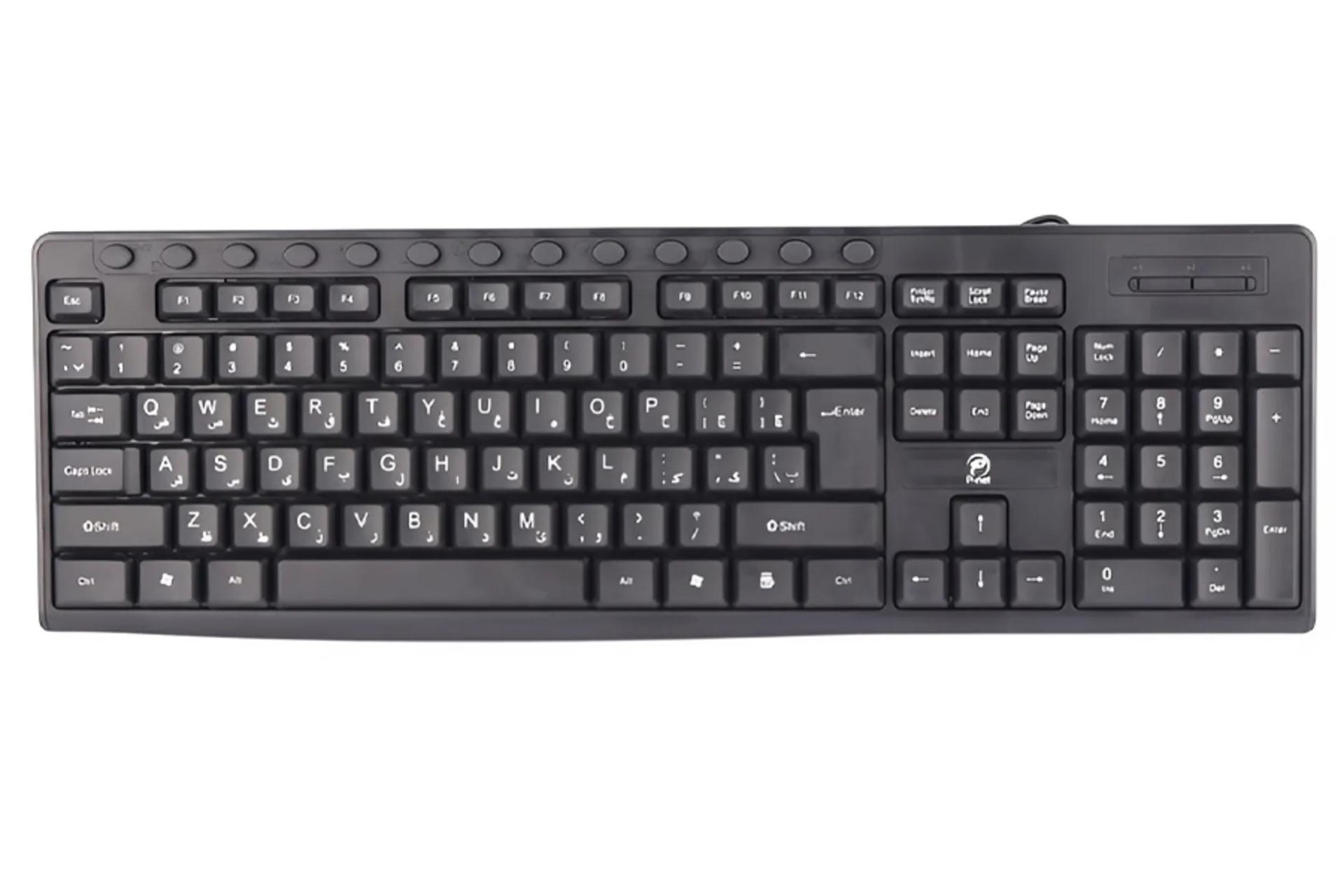 ابعاد و اندازه کیبورد پی نت KB-1600