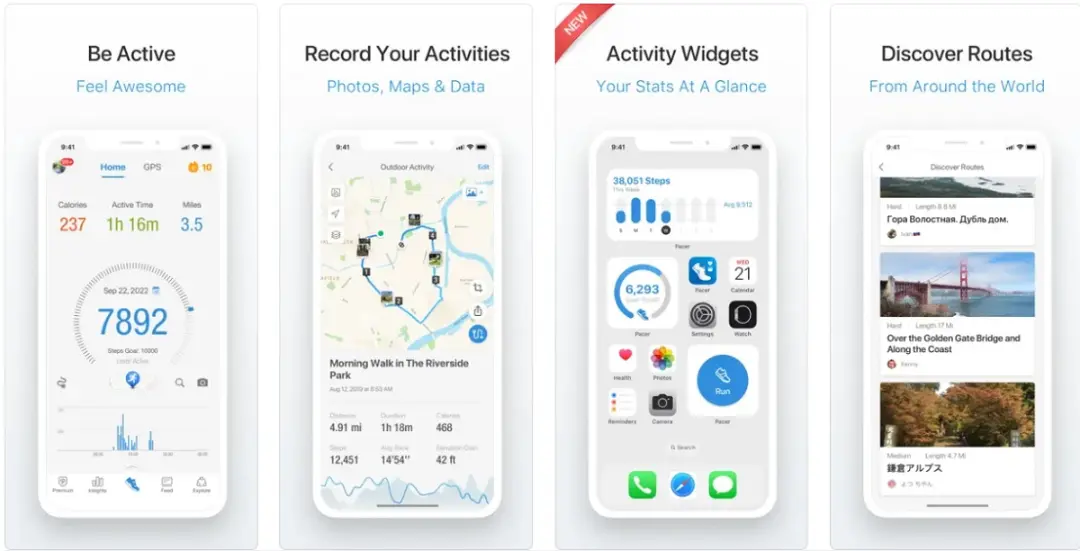 برنامه قدم شمار Pacer Pedometer & Step Tracker