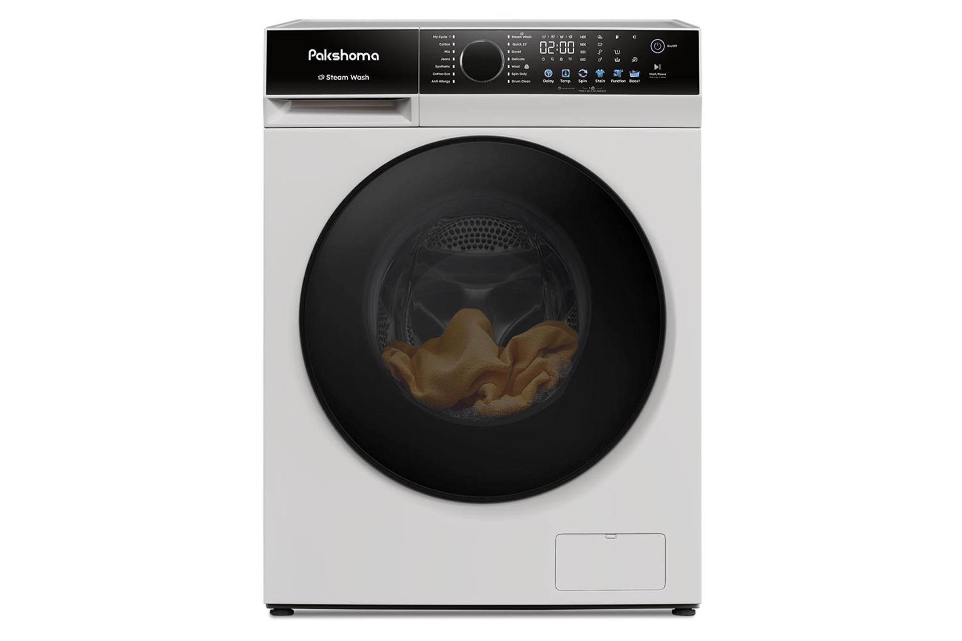 ماشین لباسشویی پاکشوما S8 نمای روبرو