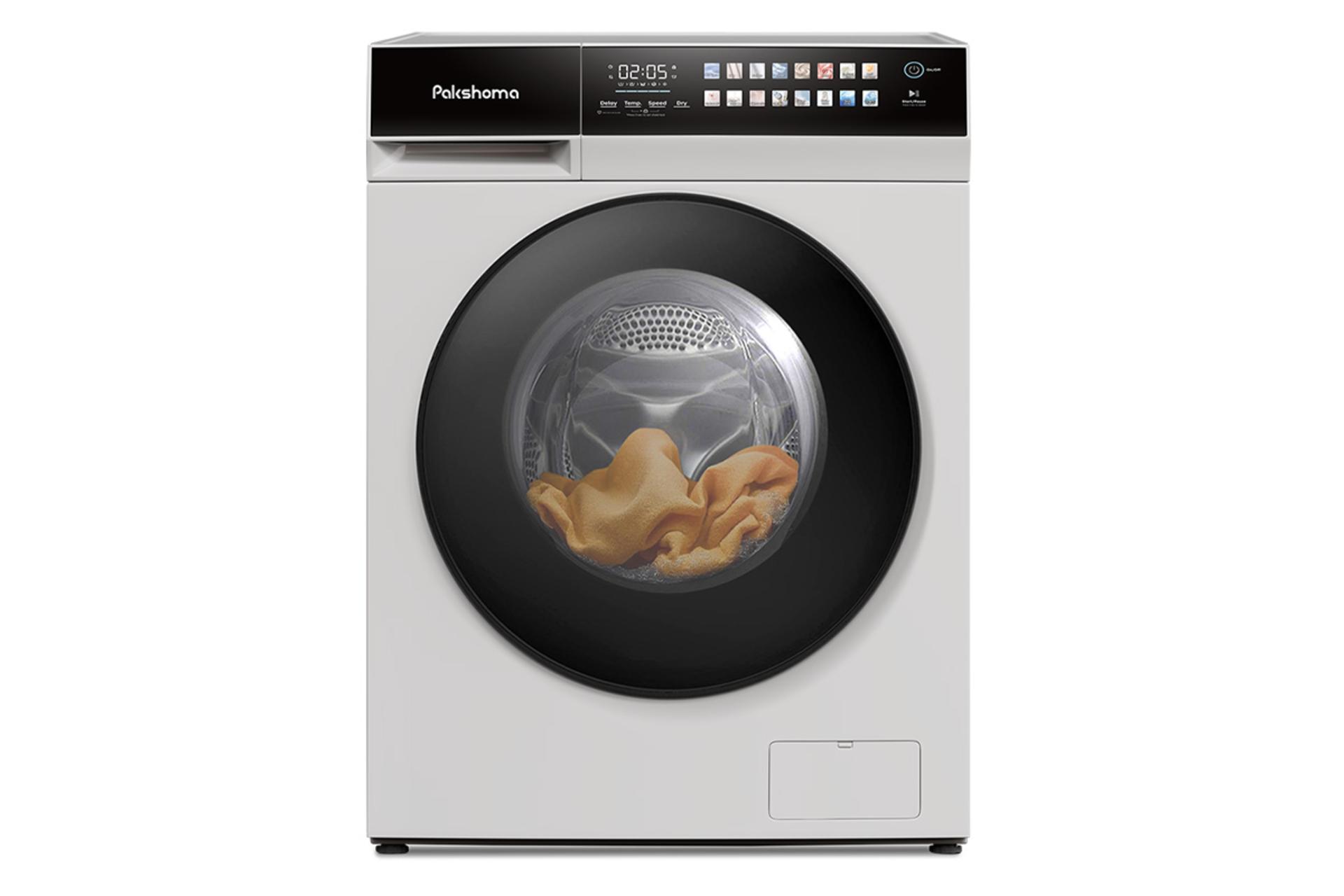 ماشین لباسشویی پاکشوما X106رنگ سفید