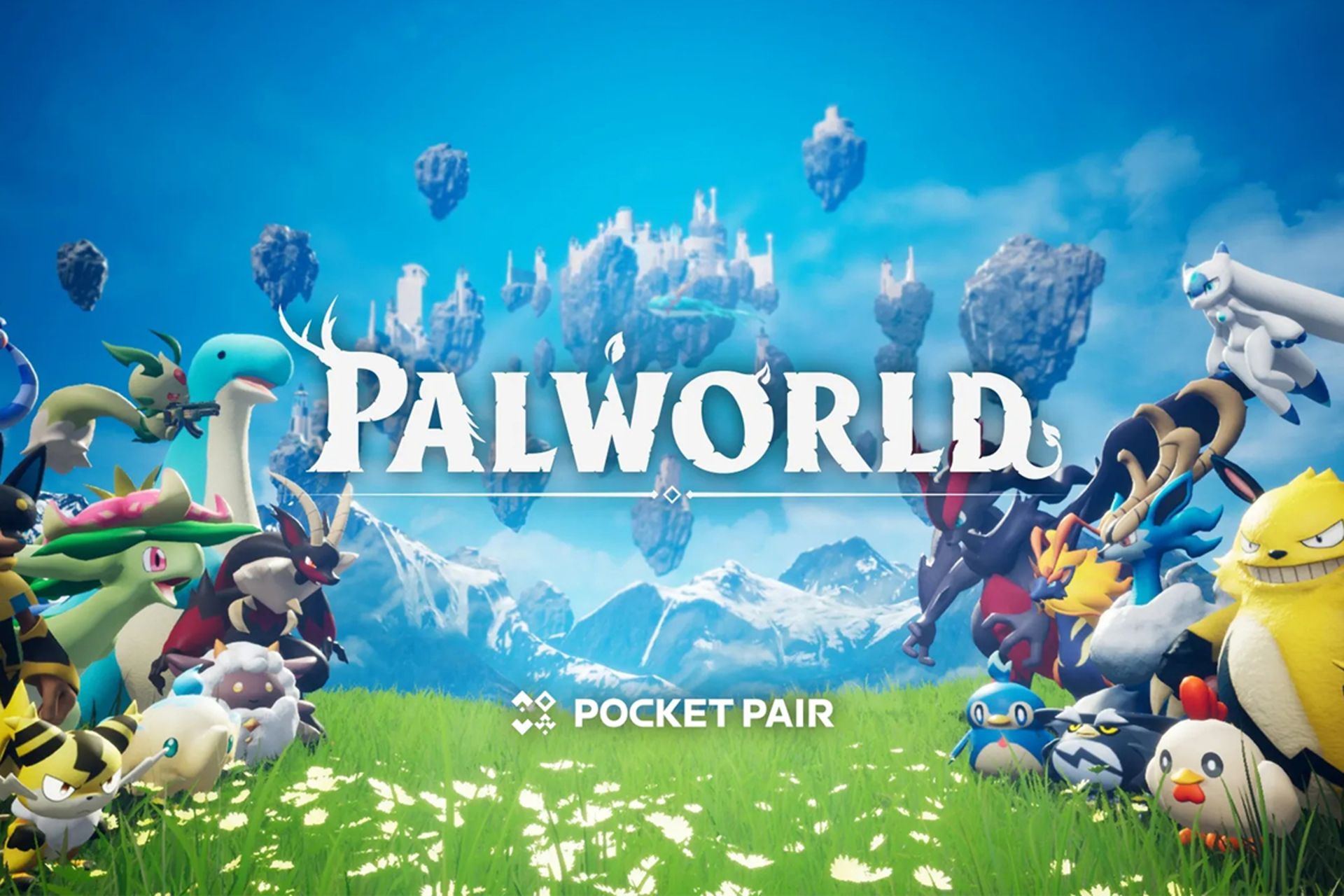 پوستر رسمی بازی Palworld