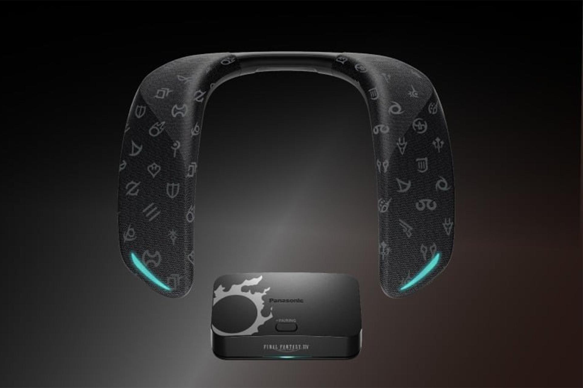 طراحی هدفون گردنی پاناسونیک