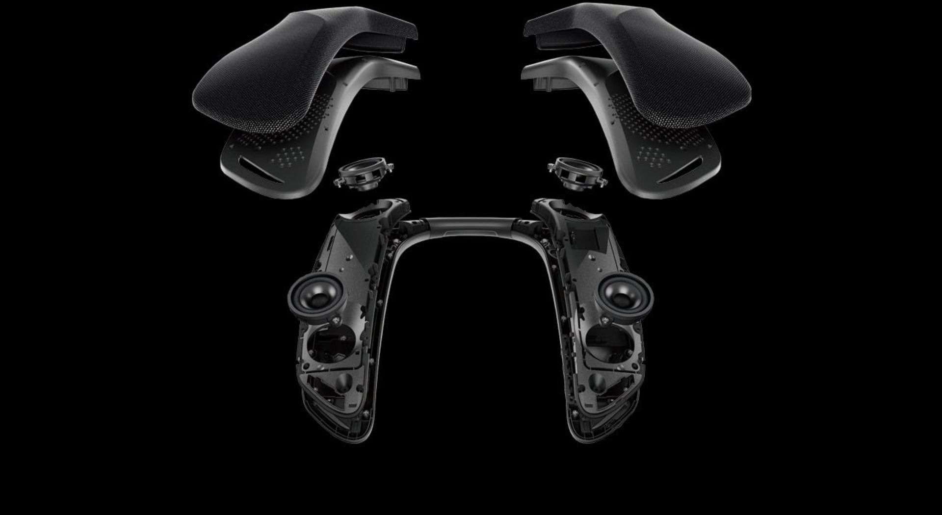 طراحی و اجزای داخلی هدفون گردنی پاناسونیک