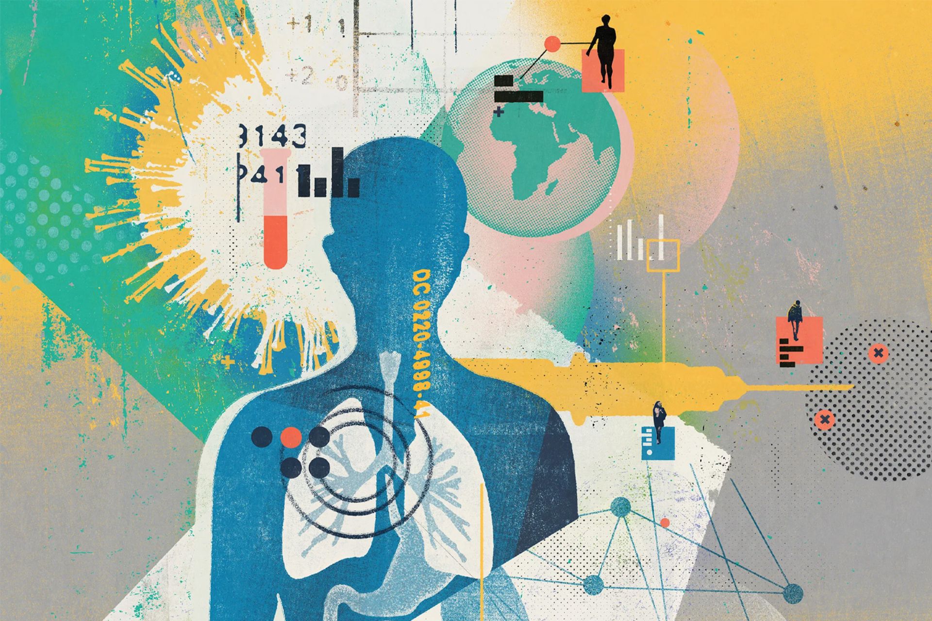 تصویرسازی از پاندمی و واکسن