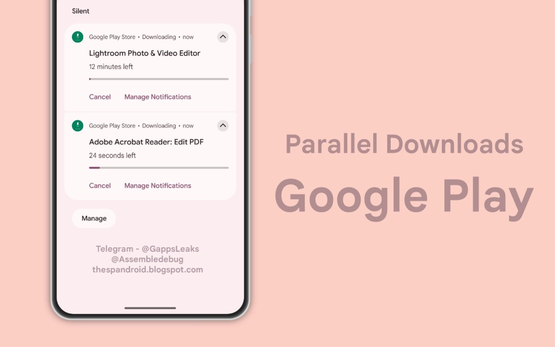 قابلیت دانلود همزمان چند اپلیکیشن در گوگل پلی
