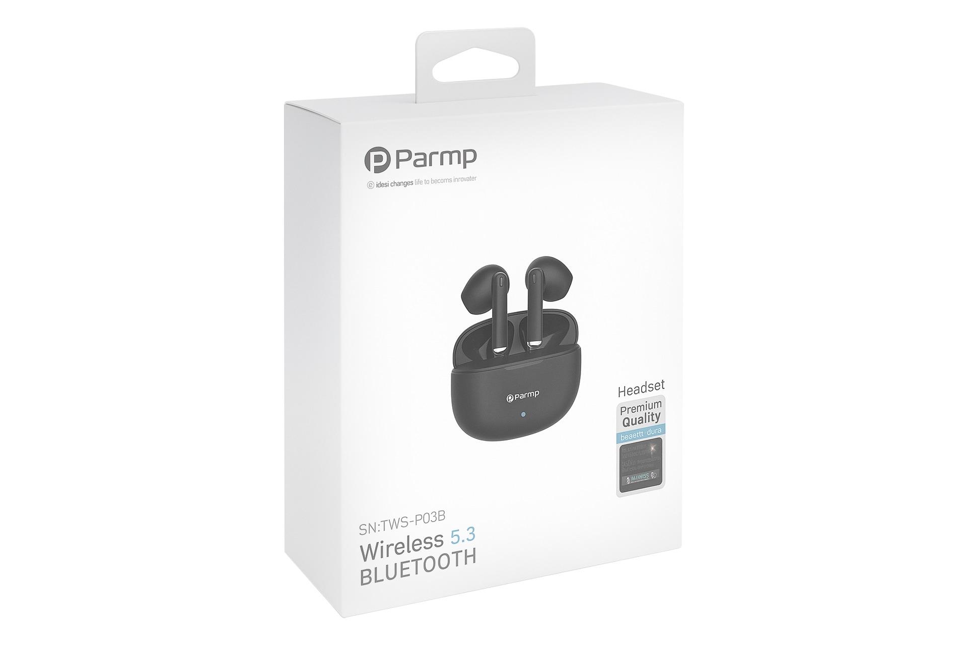جعبه هدفون پارمپ Parmp TWS-P03B
