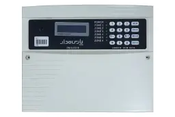 نمای جلوی دزدگیر اماکن پارس مدار PM-6432PLUS با نمایش صفحه کلید و نمایشگر