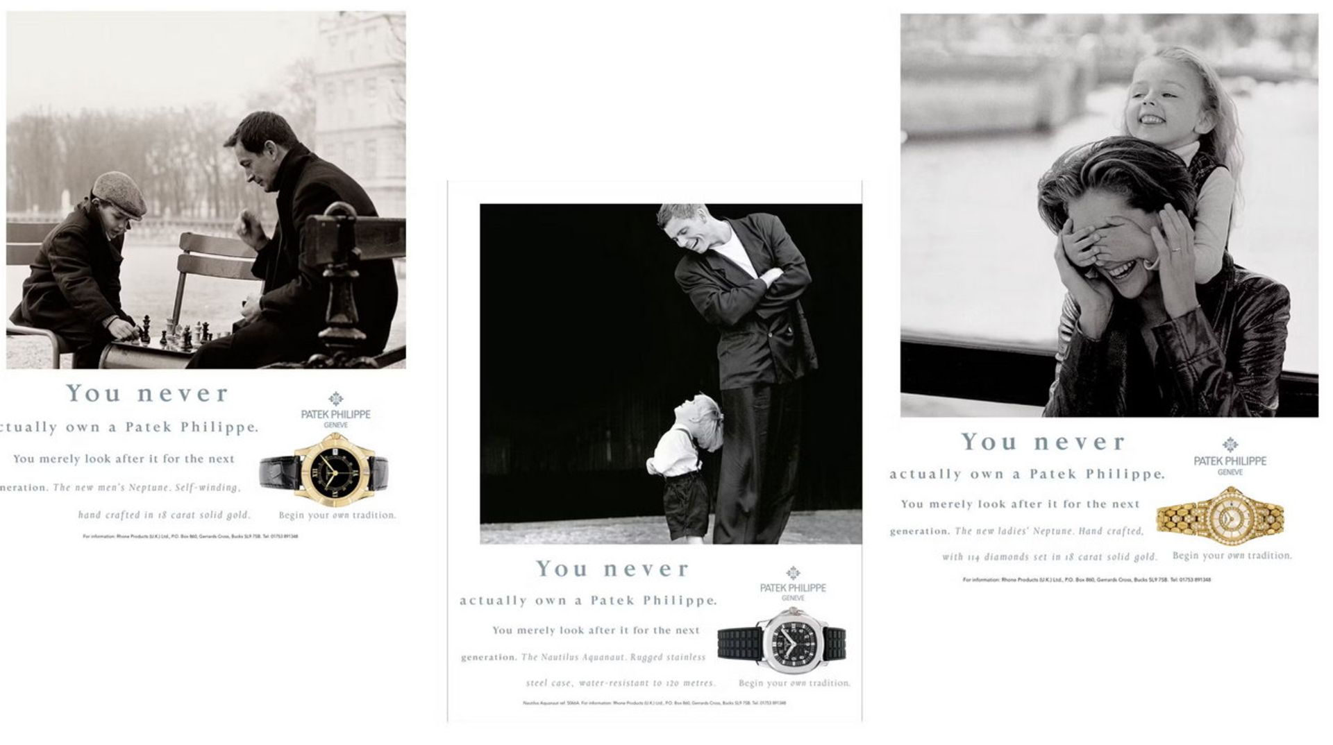 کمپین نسل‌ها برند پتک فیلیپ