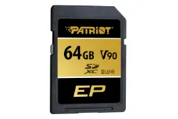 کارت حافظه پاتریوت Patriot EP V90 SDXC Class 10 UHS-II U3 64GB