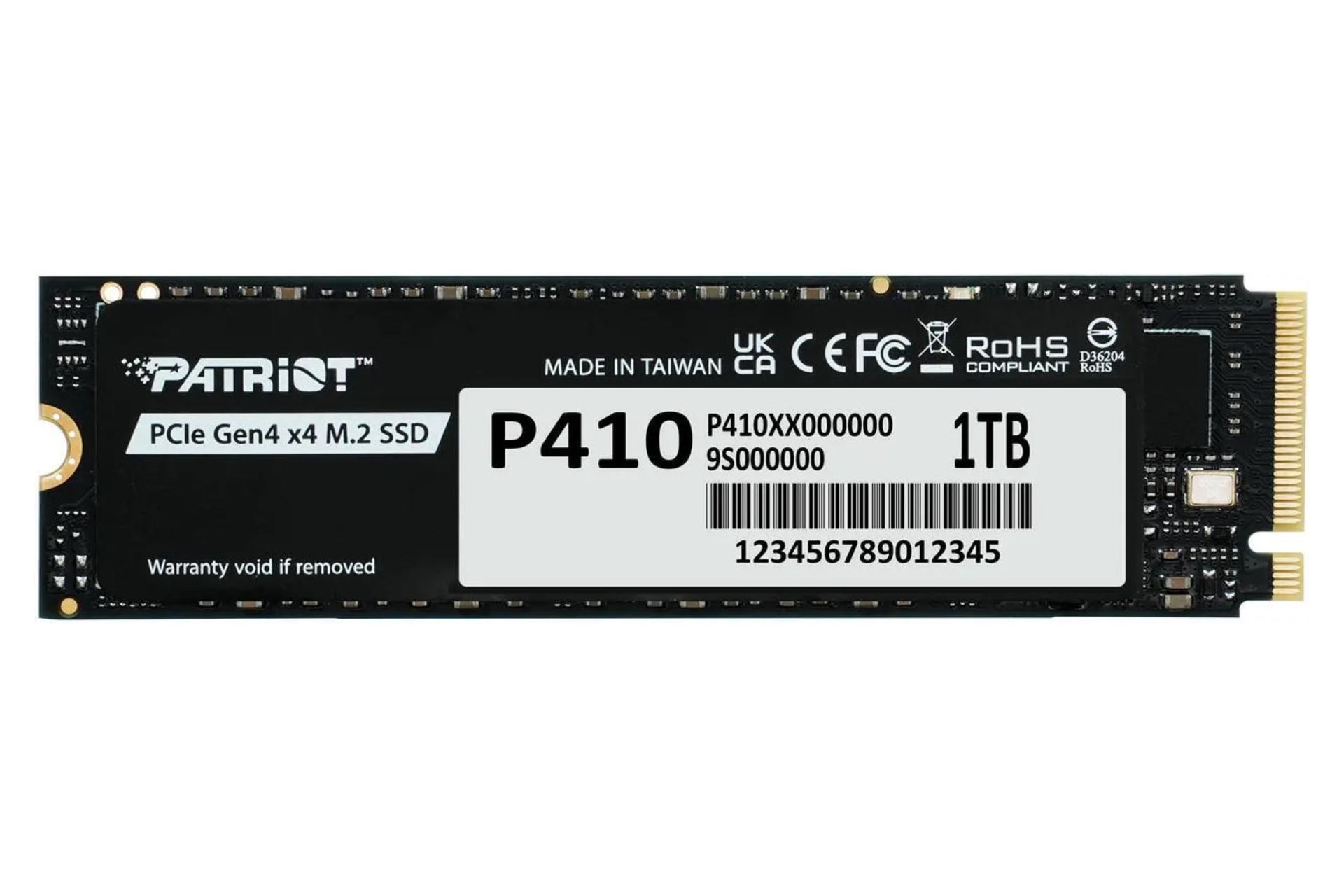 اس اس دی پاتریوت Patriot P410 NVMe M.2 1TB