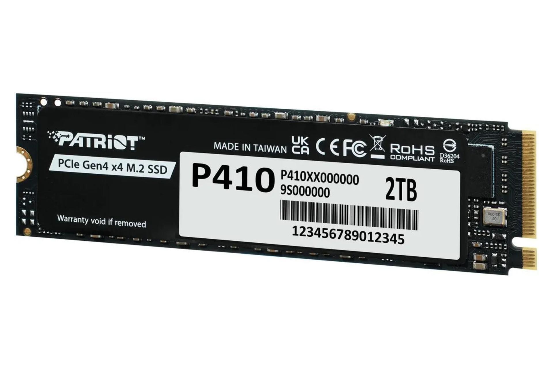 سمت راست اس اس دی پاتریوت Patriot P410 NVMe M.2 2TB