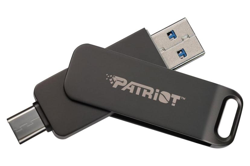 نمای کلی فلش مموری پاتریوت مدل Rage R550 ظرفیت 64 گیگابایت USB 3.2 GEN 1