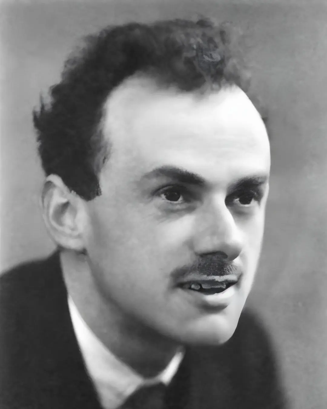 چهره پل دیراک (Paul Dirac) نظریه‌پرداز برجسته فیزیک پادماده