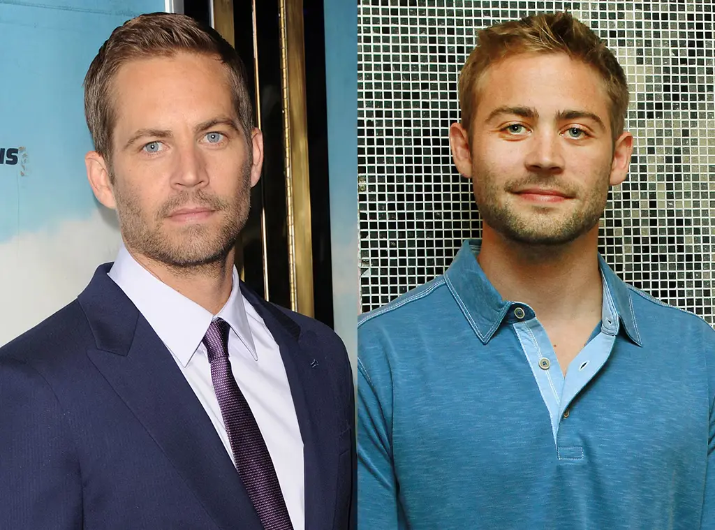 چهره بازیگر فقید پل واکر (Paul Walker) در دو نمای مختلف