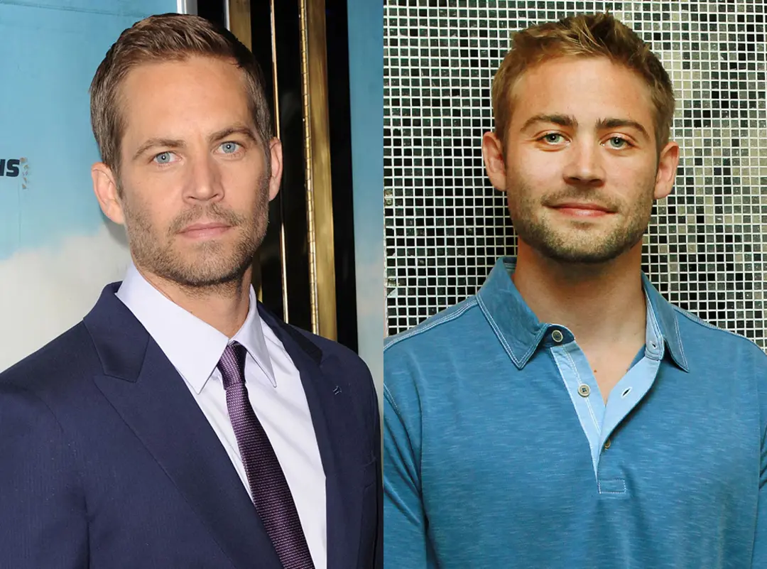 چهره بازیگر فقید پل واکر (Paul Walker) در دو نمای مختلف
