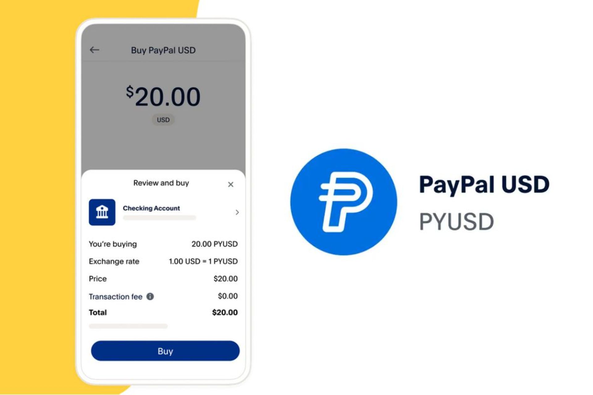 استیبل کوین پی پال PayPal USD