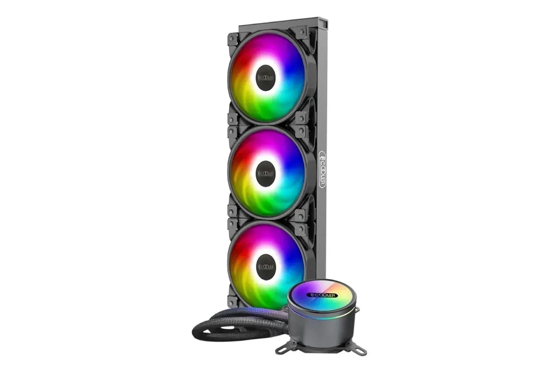 خنک کننده مایع پی سی کولر PCCOOLER GI-CX360 ARGB