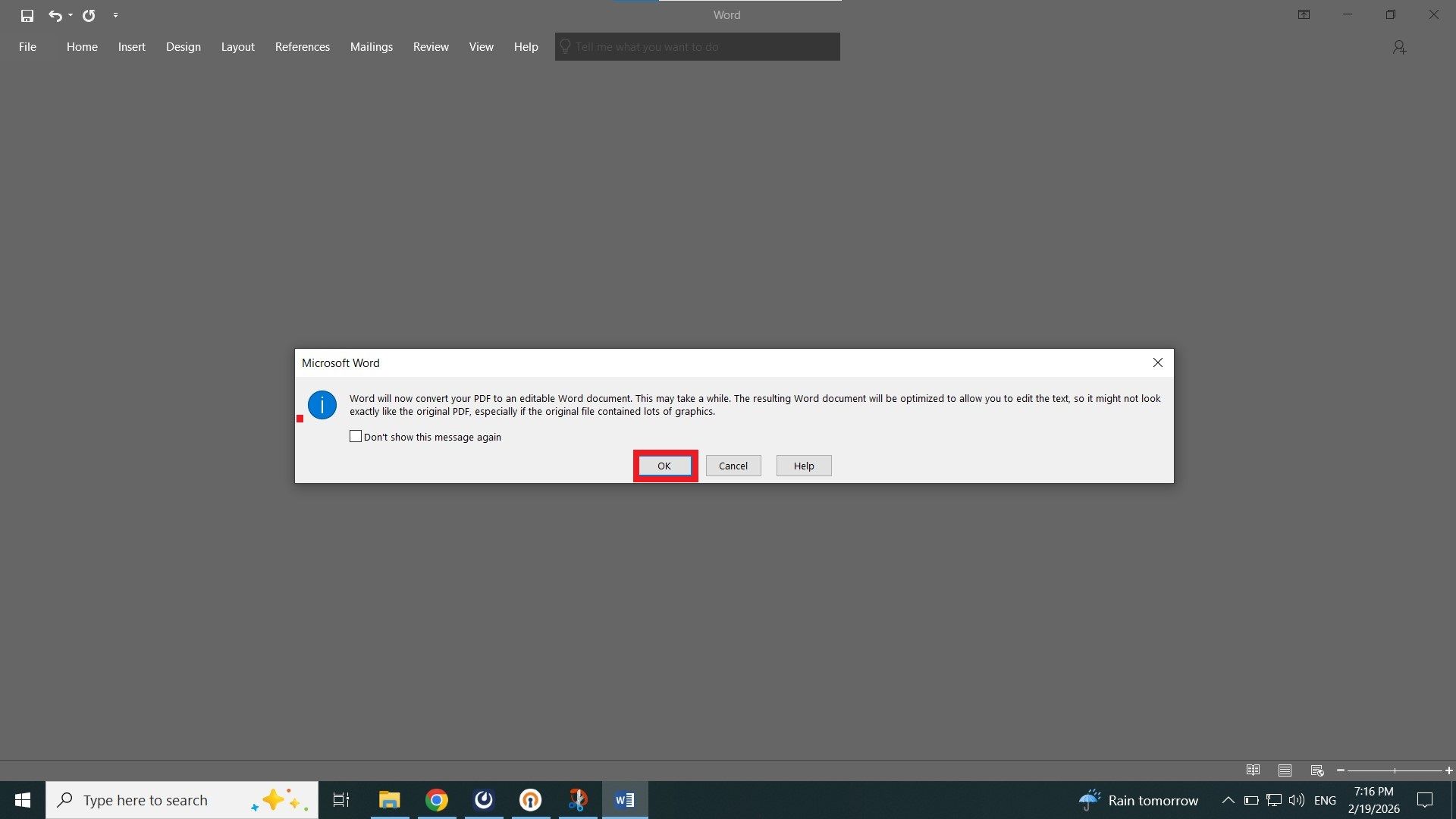 تبدیل پی دی اف به ورد