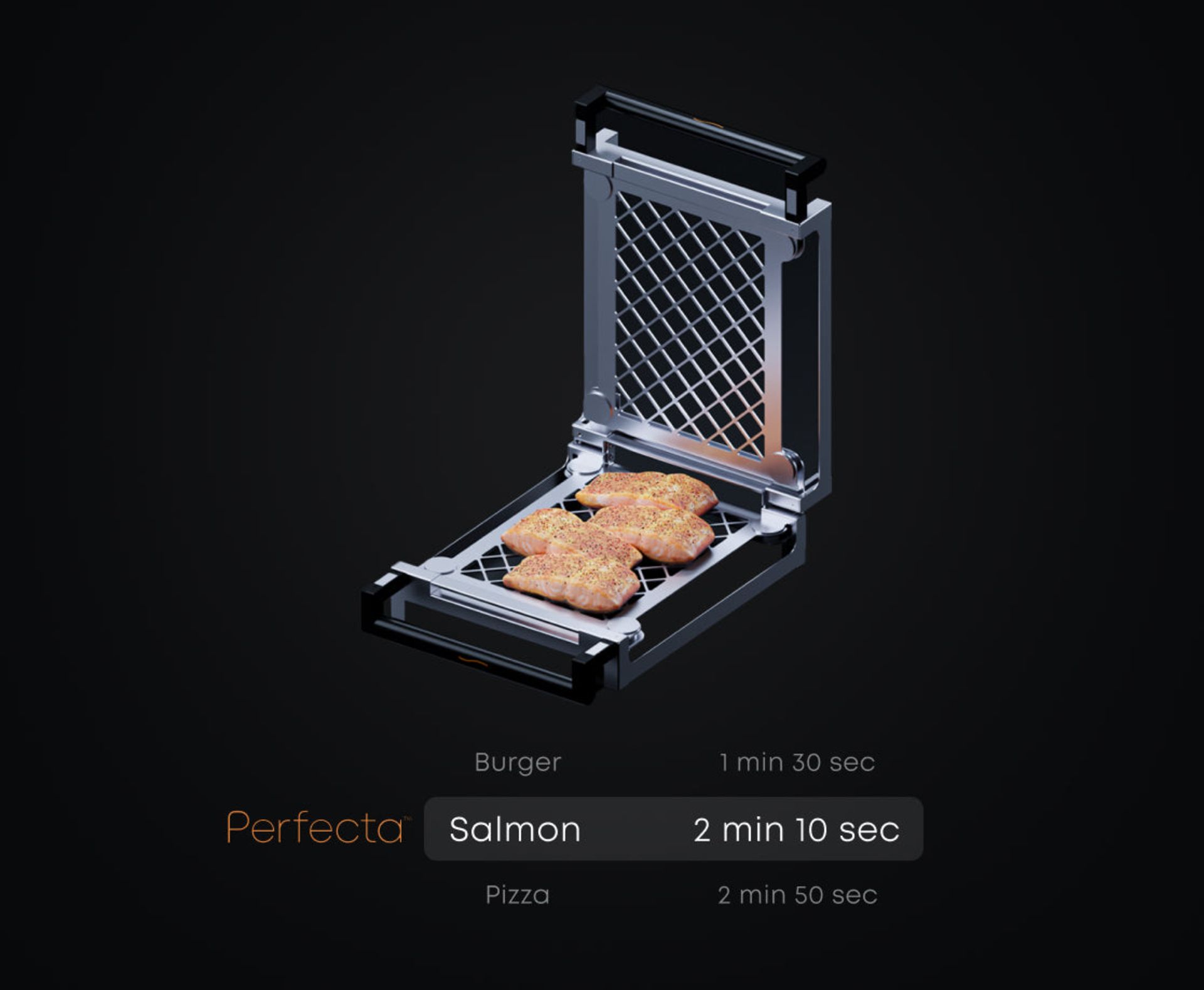 مرغ در محفظه پخت گریل پرفکتا