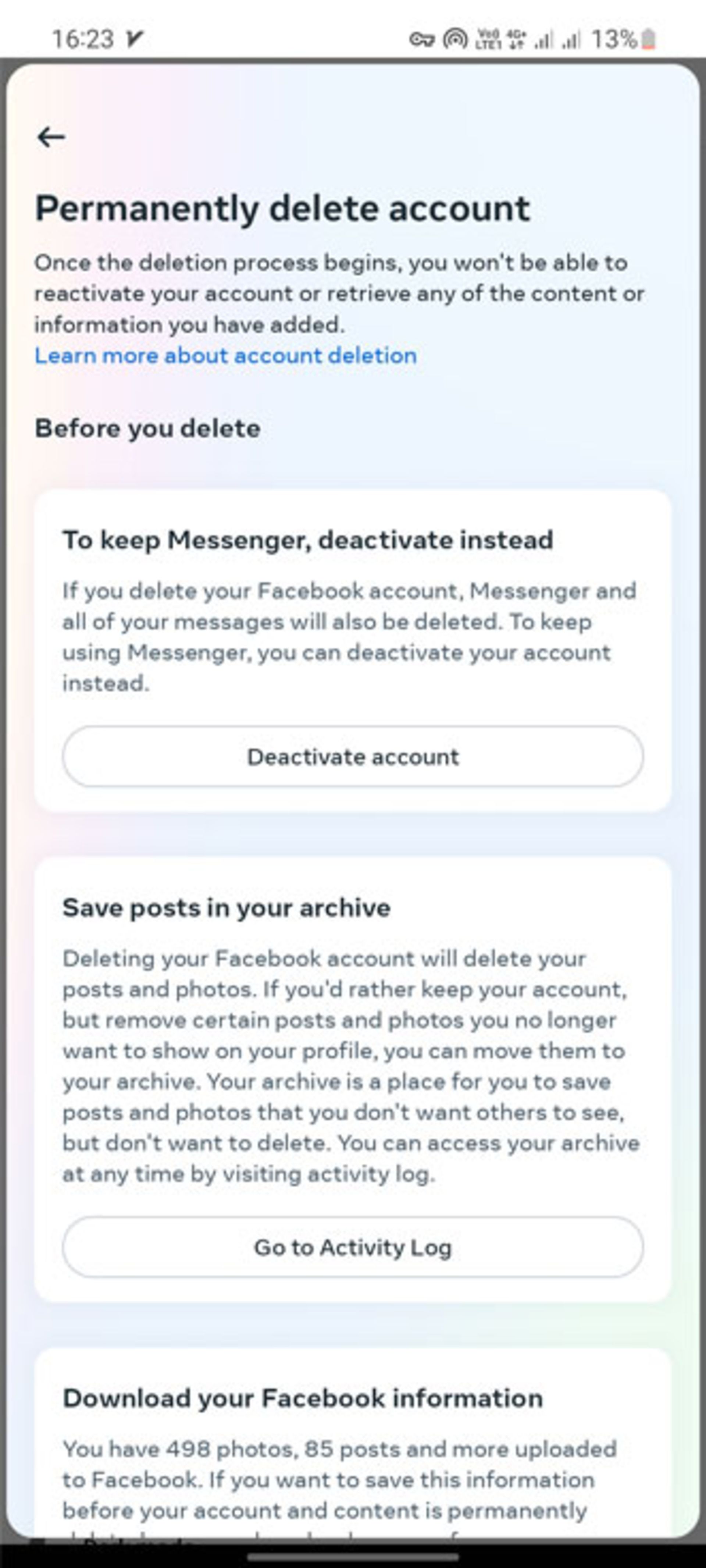 گزینه‌های Permanently- بخش اول