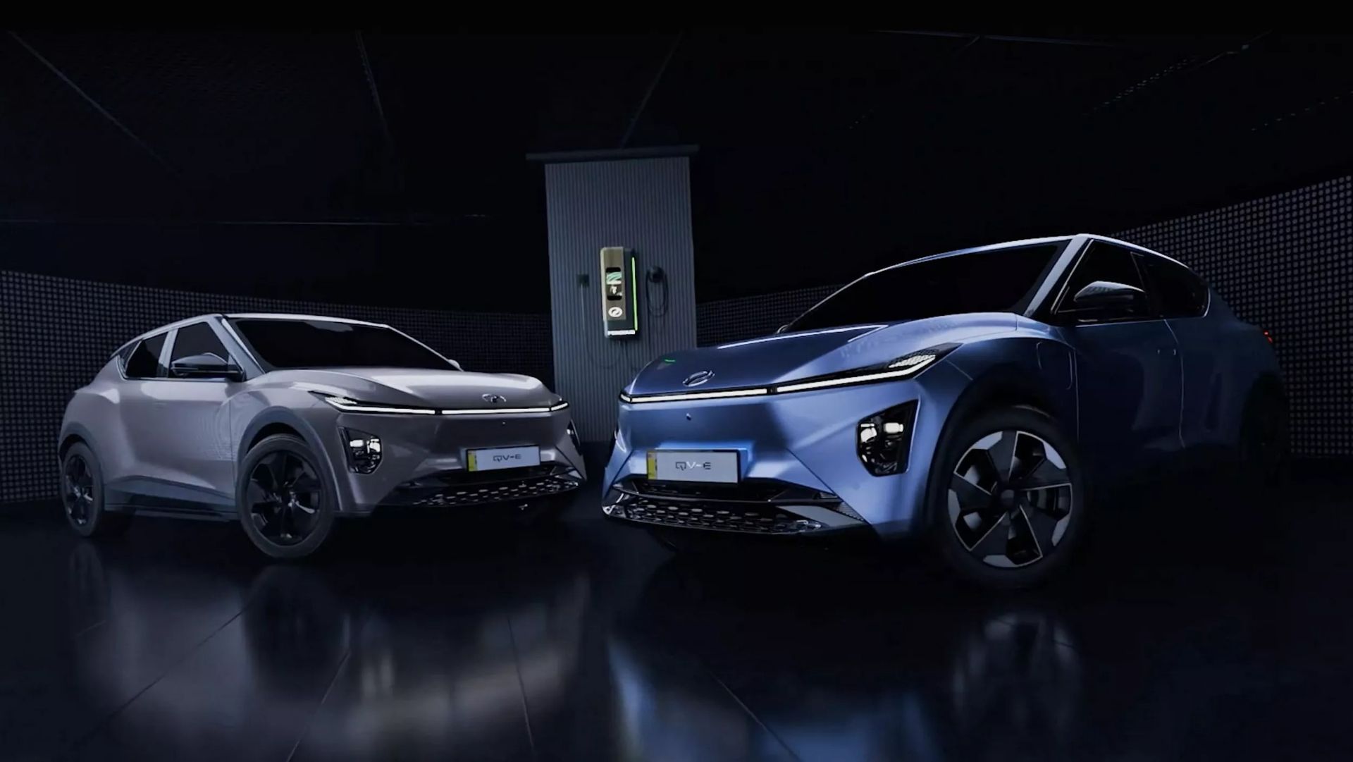 نمای سه‌چهارم جلو خودرو پرودوآ QV-E