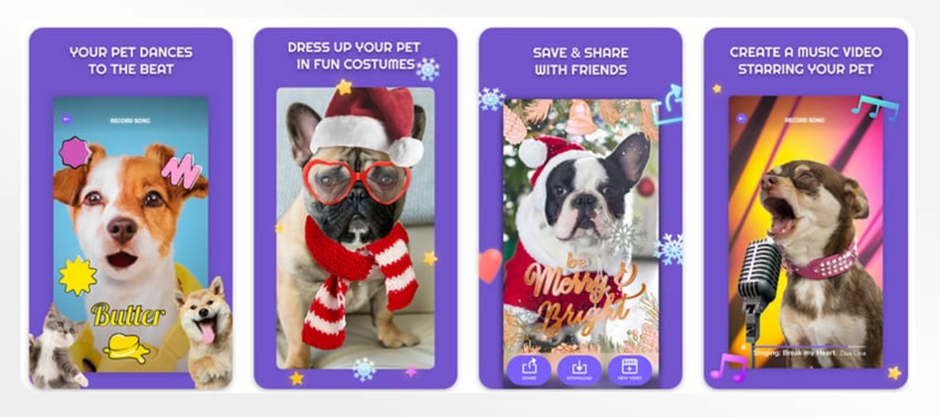 اپلیکیشن PetStar: My Dog & Cat Sings