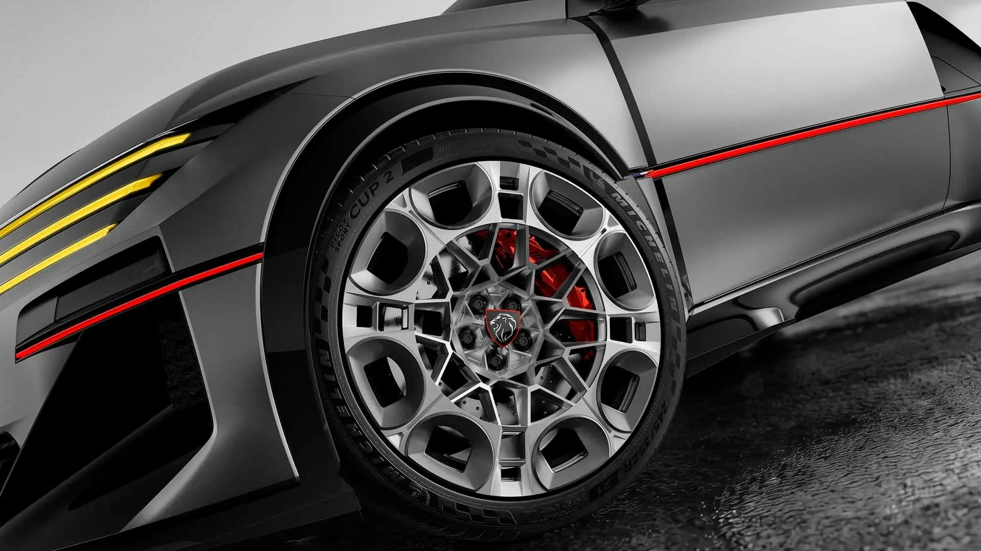 رینگ و لاستیک میشلن (Michelin) خودروی مفهومی پژو ET-16