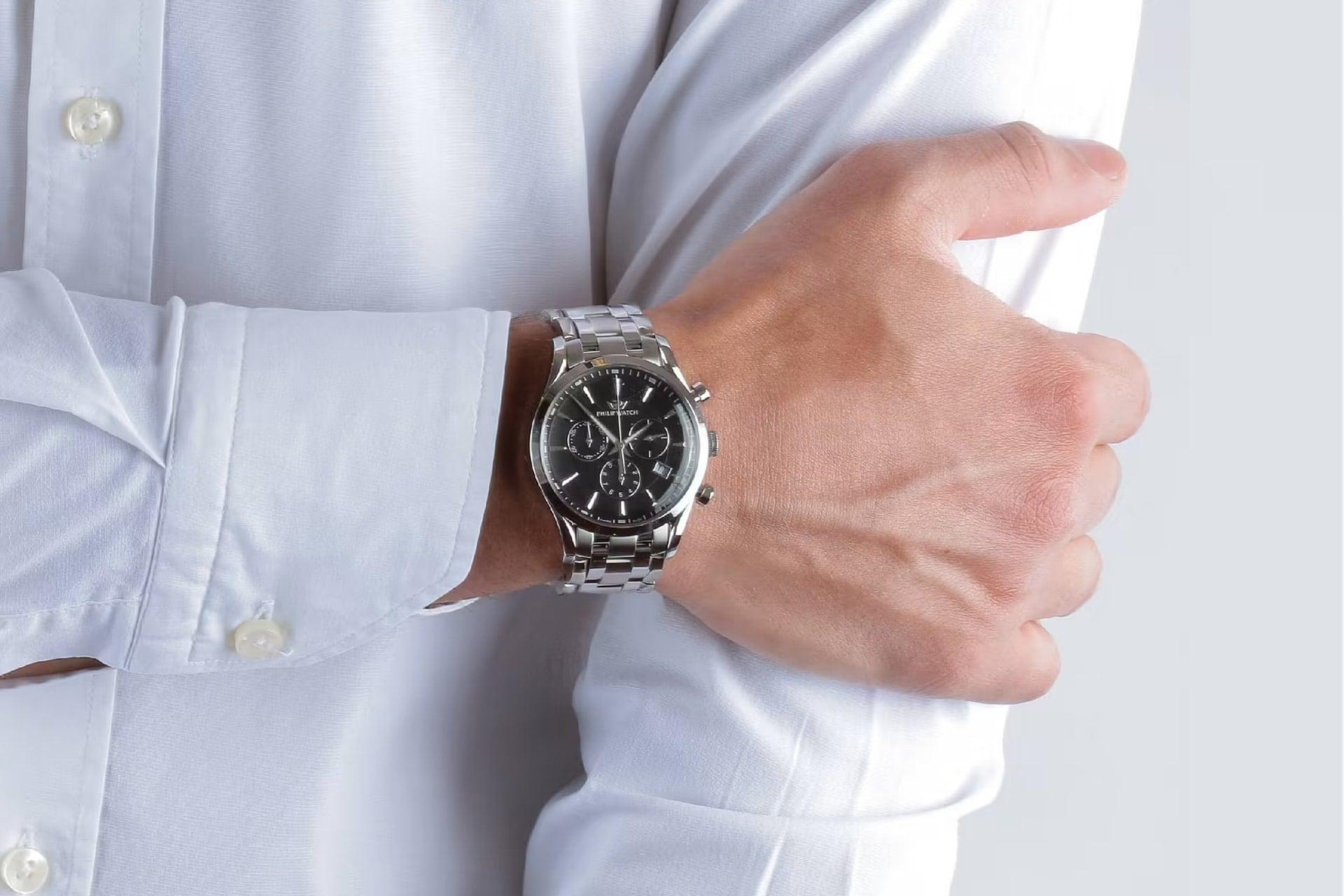 کاربری ساعت مچی مردانه فیلیپ واچ Philip Watch Sunray R8273908165