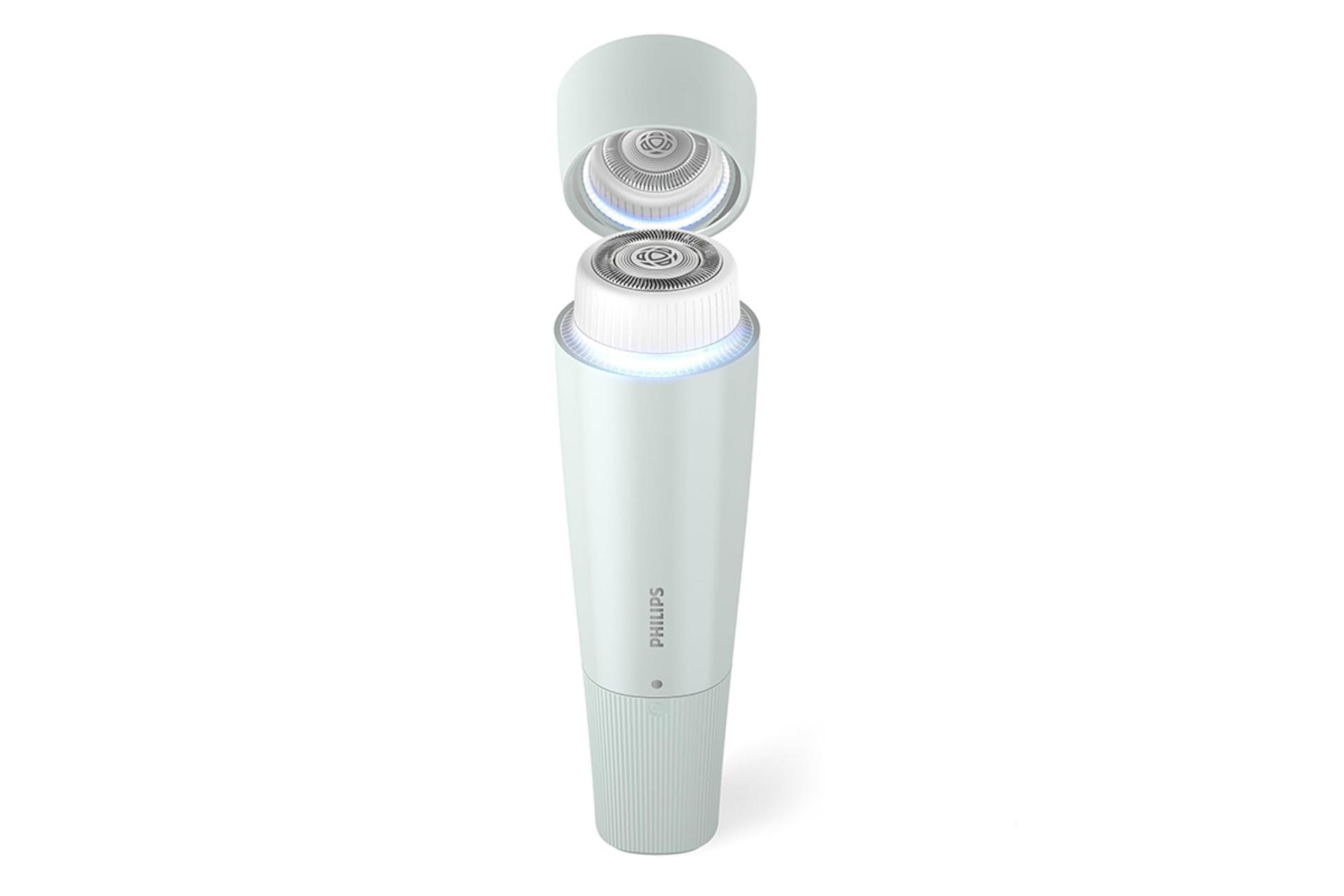 ماشین اصلاح صورت فیلیپس Philips BRR474 نمای جلو بدون محافظ تیغه