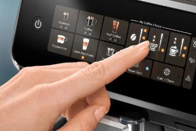 اسپرسوساز فیلیپس Philips EP3347 نمای پنل لمسی