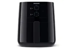 نمای جلو و دکمه های کنترل سرخ کن و هواپز فیلیپس HD9200