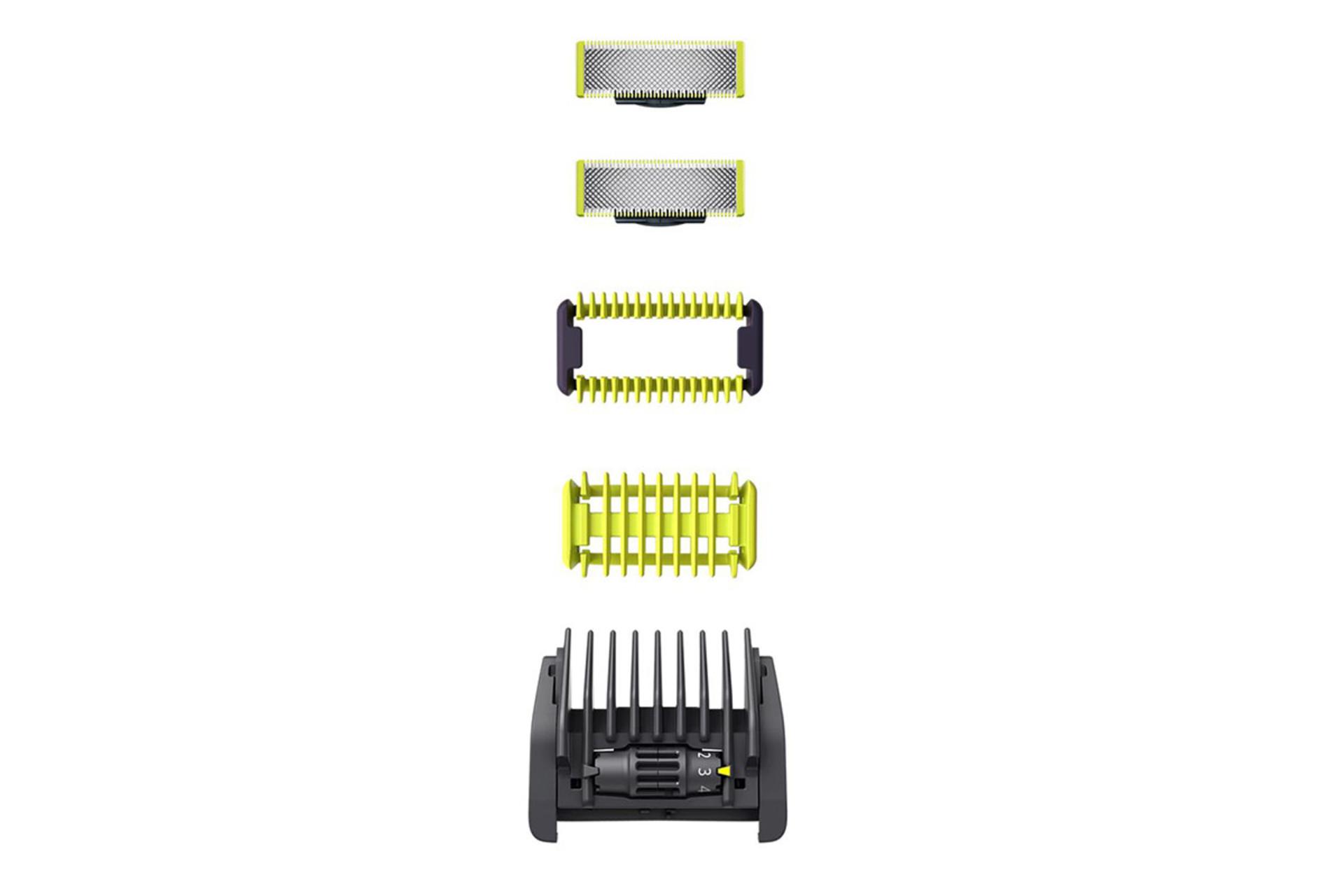 ماشین اصلاح و ریش تراش فیلیپس Philips OneBlade QP2834/60 شانه و سری